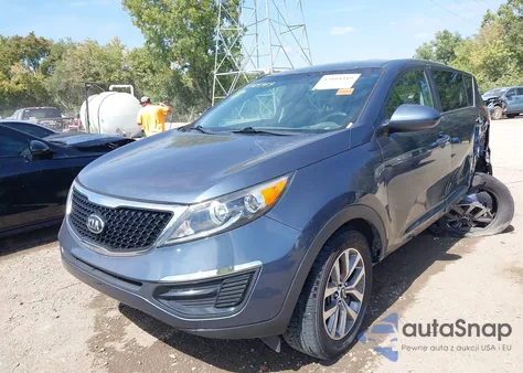 2015 Kia Sportage Lx from USA, damaged, VIN KNDPB3AC6F7781769